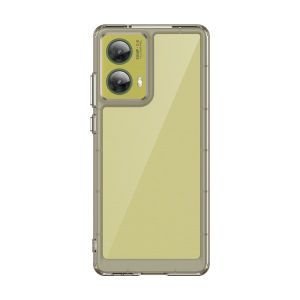 EUCAGR Chống Sốc Trong Suốt Nắp Lưng Trong Suốt Capas Khung Viền Cho Motorola Moto S50 Neo - Viền Silicon Mềm Chống Trầy Xước Có Thể Giặt Được