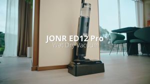 JONR ED12 Pro Wet & Dry Vacuum Cordless | Edge Cleaning | Self Cleaning | 99.9% Sterilization | Hot Water & Hot Air Drying