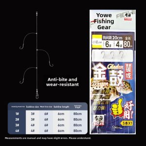 DIAOHAINI | Anti-tangle Sea Fishing Line Set for Lure Fishing