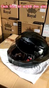 LÓT THAY MŨ BẢO HIỂM CHÍNH HÃNG ROYAL M266