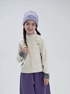 cicochild | Family Style Medium and Large Girls Color Blocked Warm Stretchable Sport Top