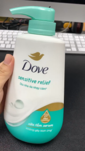 Sữa tắm chăm sóc và dịu da nhạy cảm Dove 500g