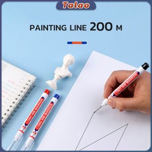 Talao waterproof special marking pen multifunctional long head oily marking pen suitable for wooden and metal markings