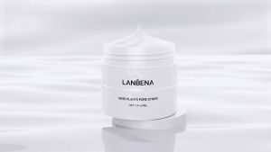 LANBENA Plants Pose Strips Nose Mask for Black Heads Nose Aloe Vera Blackhead Remover Strips Pore Minimizer Acne Treatment Deep Cleansing Nose Pore Cleaner Facial Mask 30G