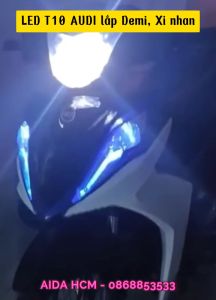 LED T10 Audi chạy đuổi 30SMD 3014 lắp thay thế cho demi xi nhan DC12v