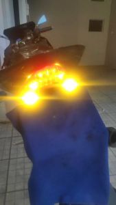 ไฟตาแมว Led Eagle Eyes ไฟเลี้ยว ไฟเลี้ยวมอเตอร์ไซค์ จำนวน1คู่ ซ้าย-ขวา(0217)