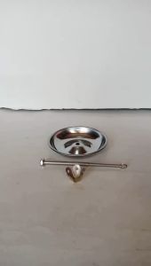 Hiolo Tempat Hio Dupa Lingkar 4 Jam Silver