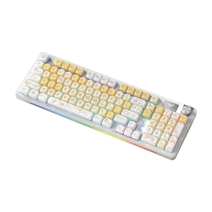 AULA | Wireless Mechanical Keyboard for Women Aesthetic 3-mode