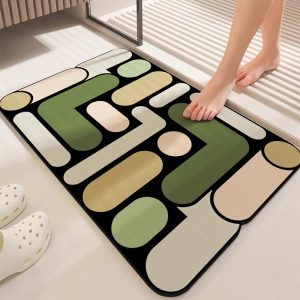 NAIFUNA | Water Absorbing Anti Slip Quick Drying Bathroom Mat