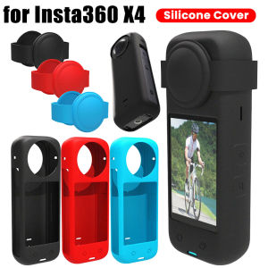 Soft Skin Camera Accessory: Insta360 X4 Silicone Protective Case & Dustproof Cover