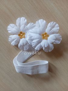 Bandana Bayi Bunga HANA Bando Bayi Perempuan Aksesoris Rambut Ziwaku