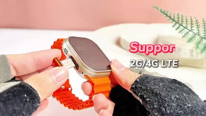 4G Smart Watch Support Sim Card LTE K4G Ultra 2.03 HD Smart Watch Ultral 10 With Camera Men Women Smartwatch Waterproof Sport Fitness SmartWatch