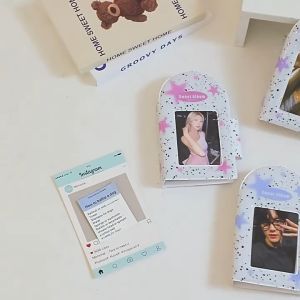 mcute COD รวม แฟ้มการ์ด1ช่อง แฟ้มกระดุม แฟ้มสะสมการ์ด แฟ้มเก็บการ์ด Collect book อัลบั้มรูป 3นิ้ว โพลารอยด์