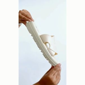 LALA Wedge Summer Outdoor Flipflops Sandals Thick Soled Slipper for Women