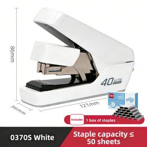 deli | Eco-friendly Portable Labor-saving Stapler 60 Sheets