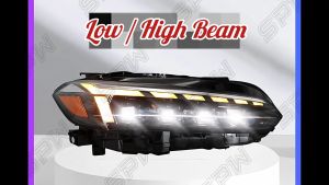 Honda Civic FE (2022-2025) V2 Audi Headlamp Headlight Dynamic LED Daylight Head Lamp Head Light Headlamps Headlights Running Signal Light 2022 2023 2024 2025