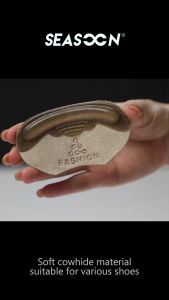 Heel Pad Anti-wear Silicone Gel Stickers Heel Protectors Womens Cow Leather Anti-Slip Shoes Pad Soft Comfortable