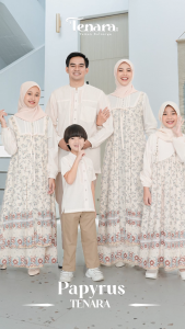 SARIMBIT SEPLY TENARA PAPYRUS TERBARU 2026 GAMIS & KOKO KELUARGA LEBARAN REUNI KEKINIAN TERMURAHH