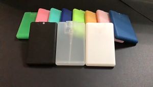 The Crafter | 10pcs On hand 20ml Card Spray Bottle For Perfumes Alcohol/Portable Plastic Bottle