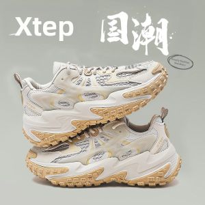 XTEP | Daddy Shoes Breathable Net Upper Mens Shoes