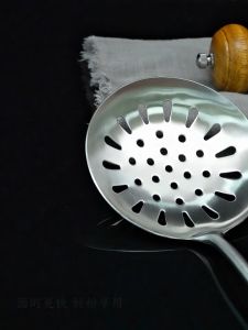 Penapis Minyak Peralatan Dapur Keluli Tahan Karat / Penyaring Makanan / Senduk Sup