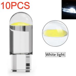 10-50Pcs 12V W5W T10 WY5W 192 194 168 LED Car Bulbs for Automotive Reading Width Clearance Turn Signal Lights Red Yellow White