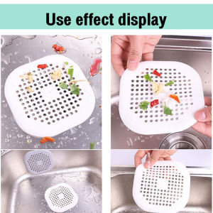 Talao Silicone Anti Blocking Sink Floor Drain Pad Sucker Sink Strainer