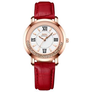 OPK Watch For Women Waterproof 2025 New Style Original Branded Elegance Fashion Leather Watch Band Luminous Quartz Watch