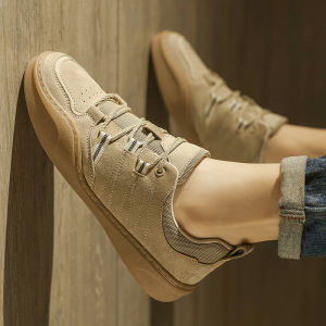 Mens Casual Sports Shoes Anti-Slip Outdoor Leisure Leather Shoes Fashionable Retro Fall Winter New Arrival OCEANIA ROO Brand