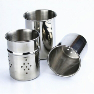 Stainless Steel Thickened Draining Chopstick Holder and Knife Rack