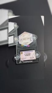 Lorry Puspakom Holder Roadtax 2in1 Strong Suction Slot-In Design For Car Van & Bus