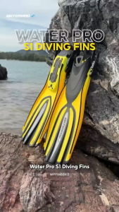 ฟินดำน้ำสกูบ้า – S1 Diving Fins แบรนด์ WATER PRO – ฟินแบบ Open Heel