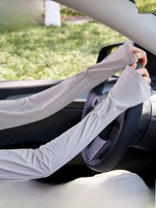 miiow | Cat Lady Sun Protection Sleeve Covers Womens Summer Thin Loose Driving Cycling Arm Protection Sunshade Ice Sleeve