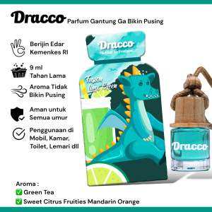 Parfum Mobil Wangi Tahan Lama dan Pengharum Gantung Serbaguna 9 ml DRACCO - Fushion Lime Green