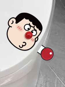 Acrylic Toilet Lid Lifter Cartoon Toilet Pull Handle Creative Toilet Seat Cover Lifter Anti-Dirt Hand Cover Opener Home Use