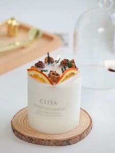 CITTA Set Quà Tặng Kèm Túi Nến Thơm Handmade ART OF THE FOREST Hoa  Khô Trang Trí Tự Nhiên