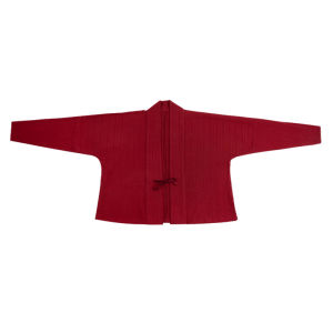 Red Velvet Long Skirt with Airplane Sleeve Sweater Black National Pride Style Autumn Winter Commute Hanfu Womens Fashion