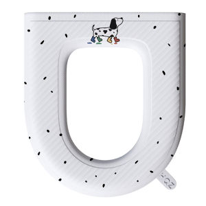 MEISHIMEIJIA | All-Season Waterproof No-Wash Adhesive Toilet Seat Cover