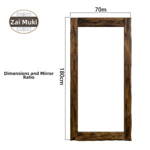 Vintage Full Length Standing Mirror for Fitting Room Hallway and Entrance