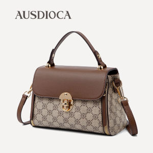 AUSDIOCA | Stylish & High-End Commuter Square Handbag Tote