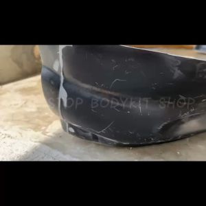 PTOTON SATRIA REAR SKIRT FIBER(FIBERGLASS)SKIRT LIP BODYKIT