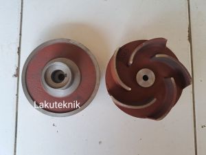 Kipas Impeller Pompa Air Alkon 3" 5 Daun Import WP30 SPI (20mm) bahan import