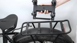 NEWBOLER | Quick Detachable E-Bike Rear Rack MTB Bike Bicycle Carrier Holder Luggage Rack Trunk Detachable Bike Rear Shelf Racks Holder