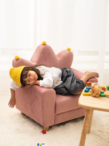 Luxurious Childrens Sofa Chair Reading Corner Area Princess Girl Baby Chair Single Double Friend Small Couch Chair Kids