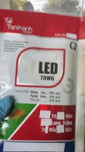 LED 70WG gói 20g - Tân Thành - Thuốc trừ rầy nâu Rầy lưng trắng