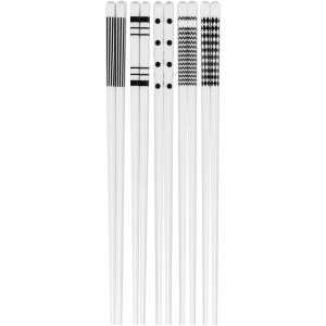 CAROTE | Home Use Anti-Moisture High-Temperature Resistant Ceramic Chopsticks Set for Individual Use