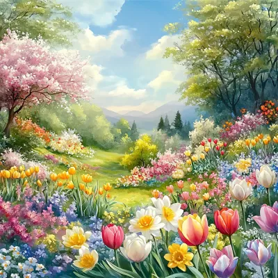 Evershine Diamond Mosaic Tree Picture Of Rhinestones Painting Landscape Embroidery Flower Cross Stitch Kit Home Decoration