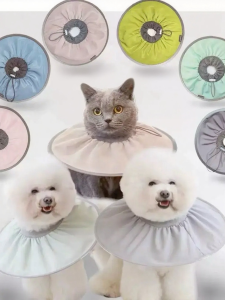 Spay Care Elizabethan Collar for Cats And Dogs Anti-Lick Anti-Bite Lightweight Circle Ideal for Small Dogs And Cats