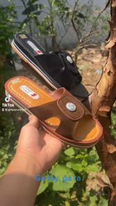 Dép lê nam Bitas GÀ XU huyền thoại gắn liền với nhiều thế hệ thanh niên size 38-42 (màu vàng đen)