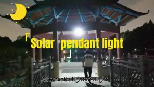 1pcs Portable Solar Pendant Light Indoor Outdoor 360°Glow 244LED Waterproof Solar Light for Shed Camping Gazebo With 5 Modes